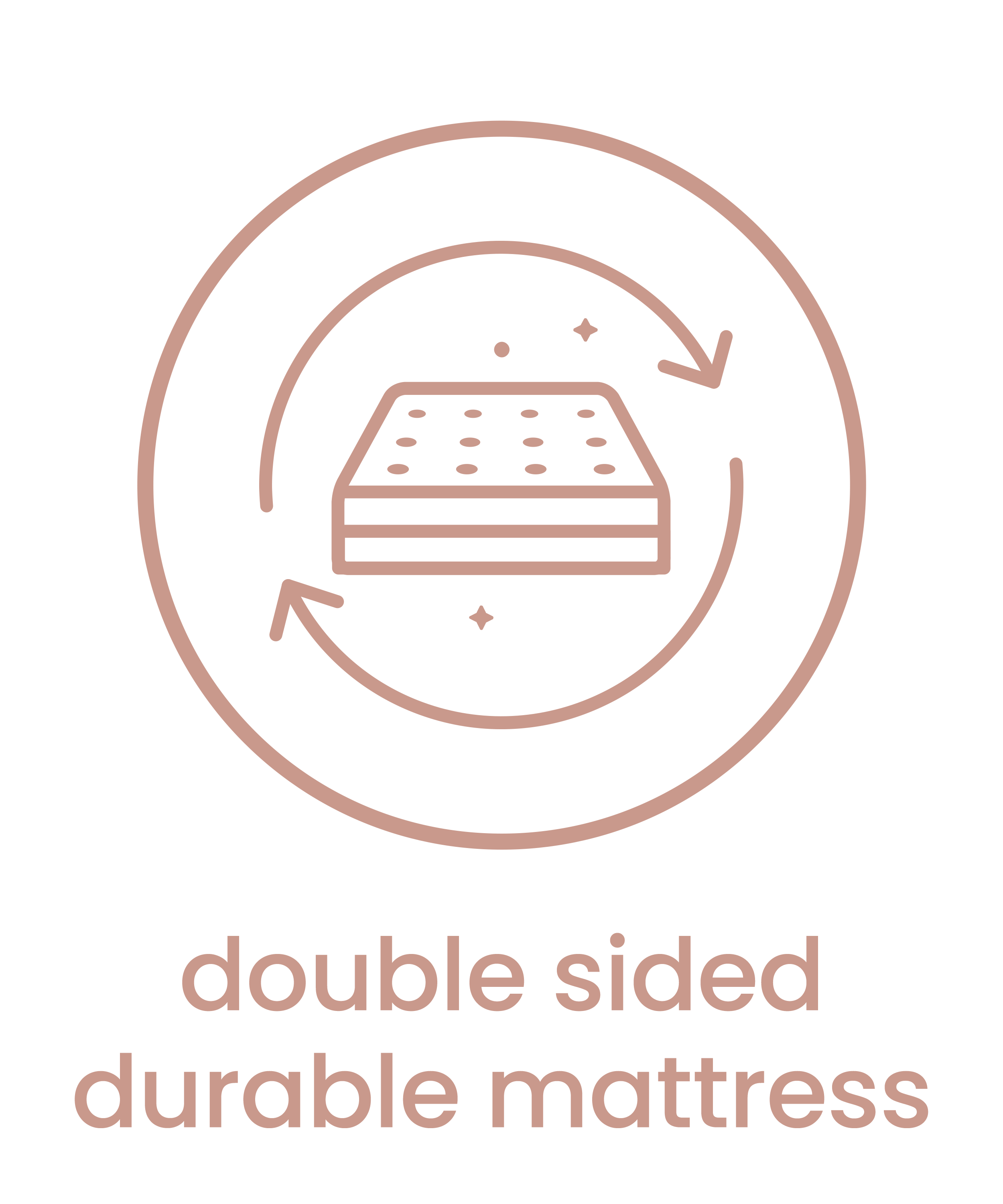durable double sided mattress