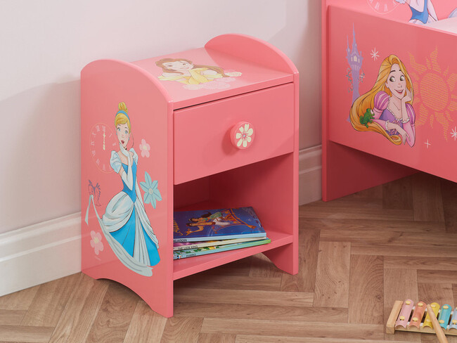 Disney Princesses bedside table unit cabinet