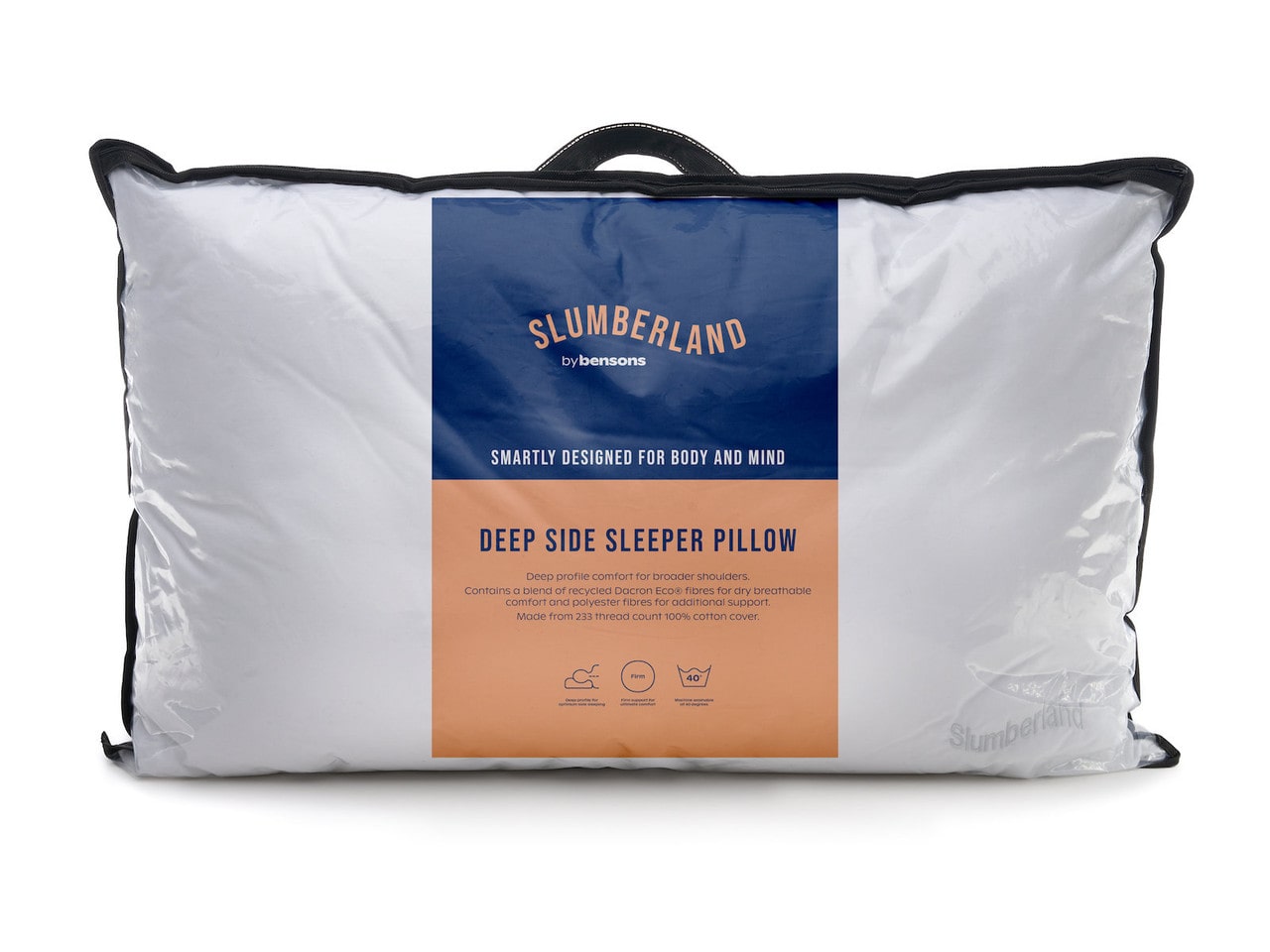 Slumberland by Bensons Deep Side Sleeper Pillow