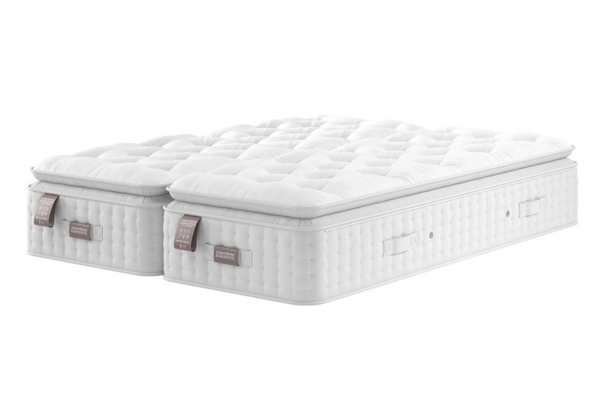 Staples and Co Artisan Grand Zip & Link Mattress for couples